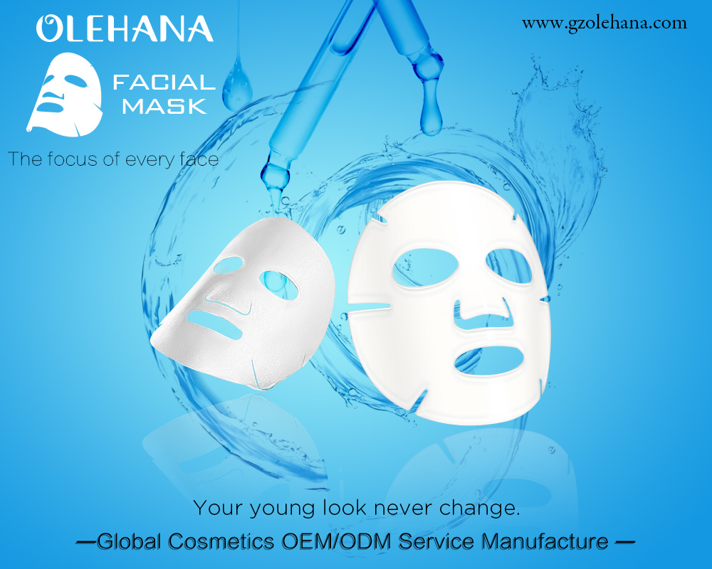 Holen Sie sich glühende Haut mit einem kundenspezifischen Green Tee-Gesichtsblechmaske